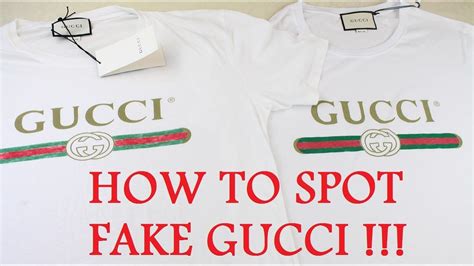 abbigliamento gucci falso|is Gucci shirt genuine.